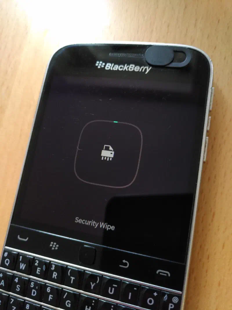 A BlackBerry Classic