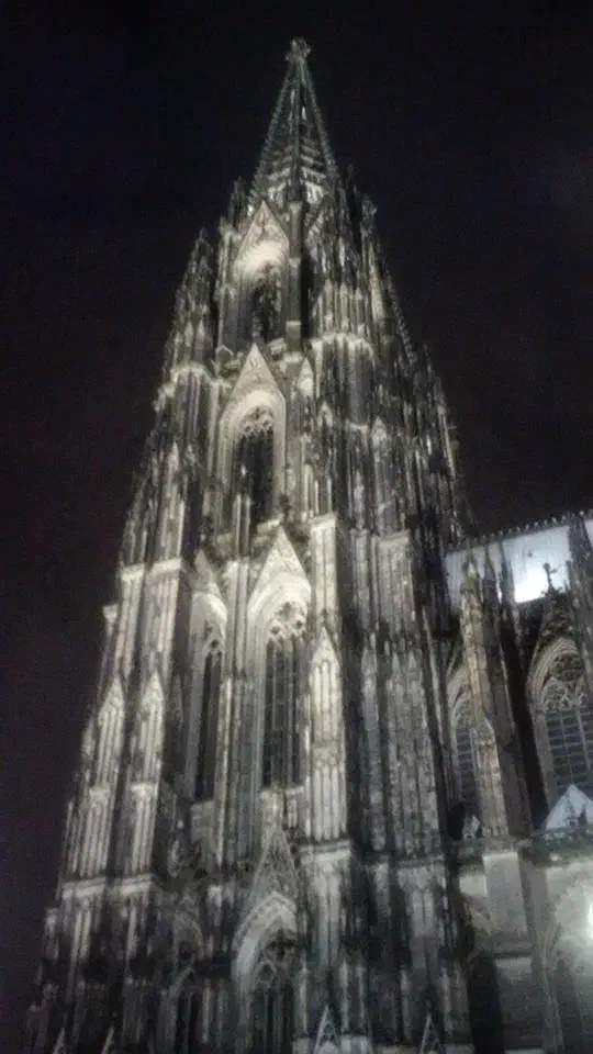 Cologne Cathedral, seen from below