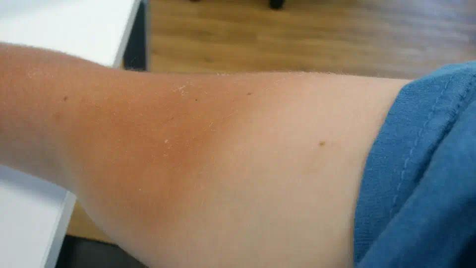 My stark t-shirt tan