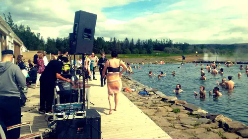 Secret Lagoon party
