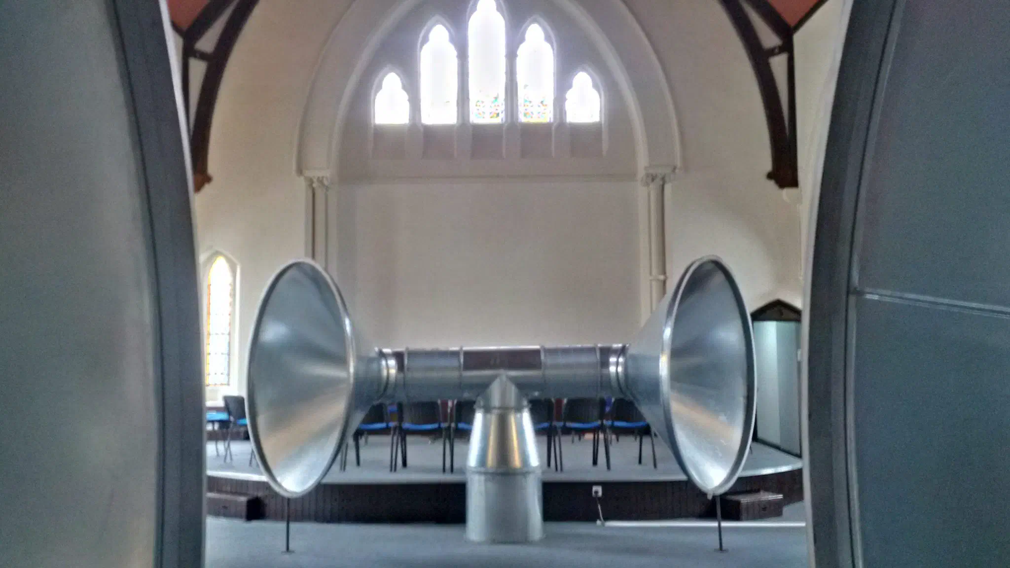 Speaking Tubes art installation