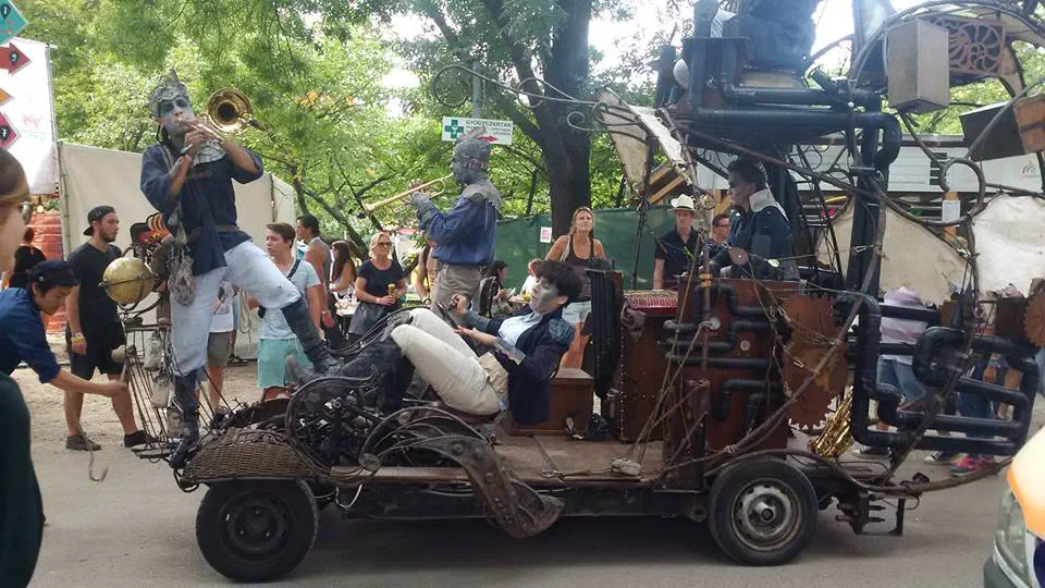 Steampunk vehicle