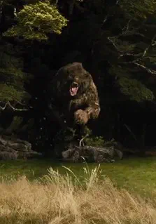 Beorn charging in bear form