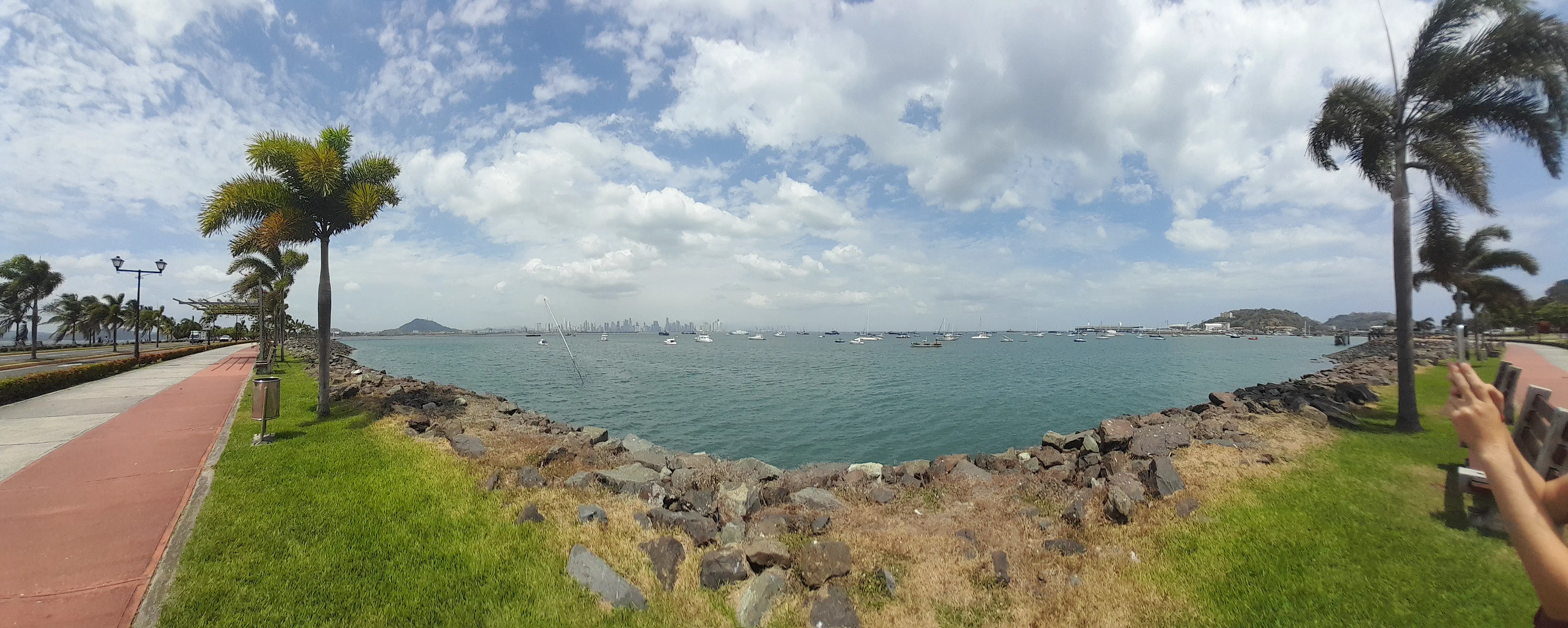Panorama of the Amador Causeway