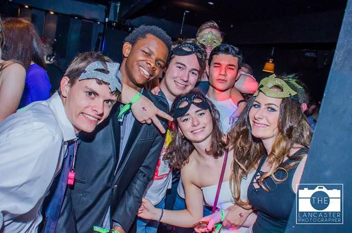 Students in a nightclub