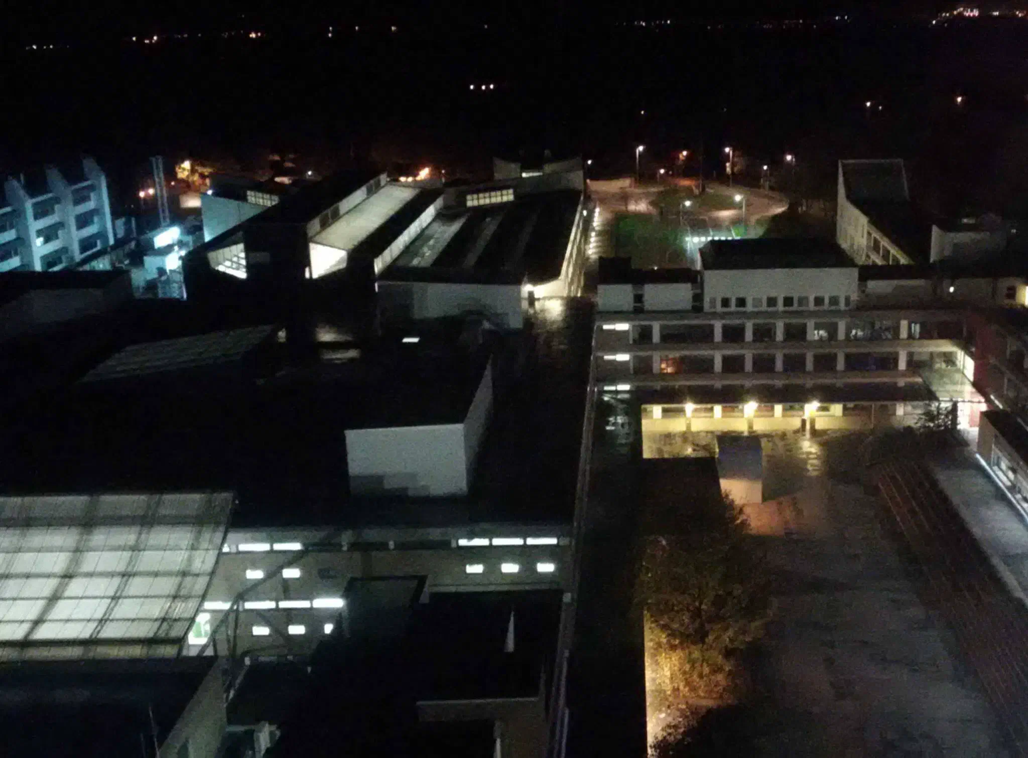 View from top of Bowland Tower