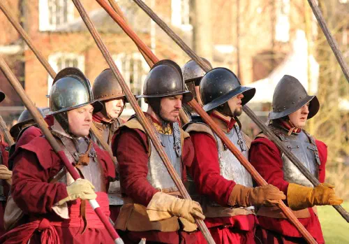 English Civil War re-enactors