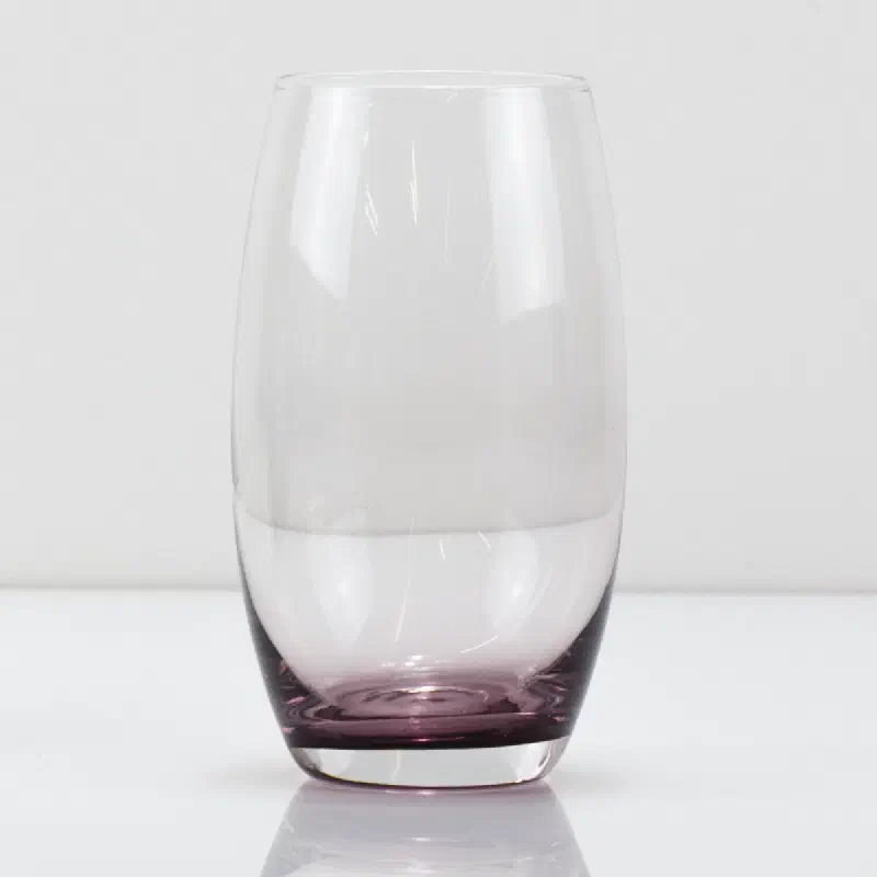 Half-full glass of water