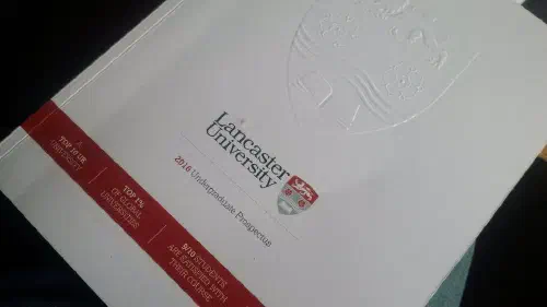 Lancaster University prospectus